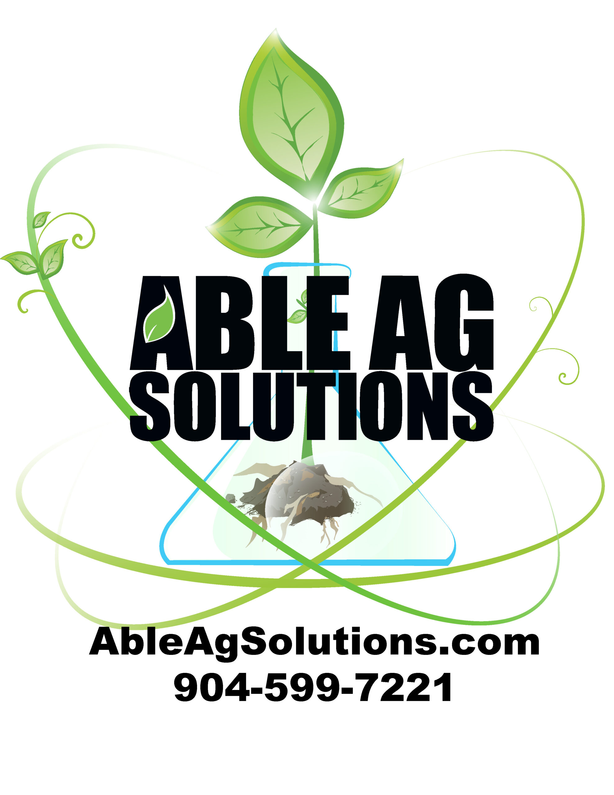 ABLE AG Beaker logo_Website and Phone number